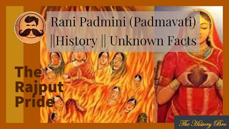 Read more about the article Rani Padmavati  (Rani Padmini) || History || Unknown Facts